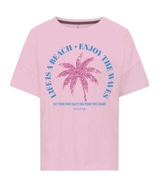 Kids ONLY zomer t-shirt S/S meisjes - roze - Kogwilma