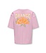 Kids ONLY zomer t-shirt S/S meisjes - loose fit - roze - Koghelen