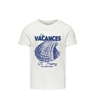 Kids ONLY zomer top S/S meisjes - wit - Koglotte-Azura