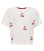 Kids ONLY zomer t-shirt S/S meisjes - loose fit - off wit - Kogcharlotte