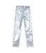 Indian Blue Jeans Meisjes jeans broek straight fit - Zilver grijs