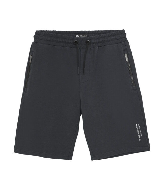 Rellix Zomer sweat short jongens - grijs - print