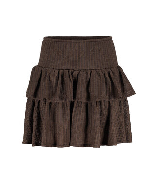 Frankie & Liberty Zomer skort - kant meisjes - bruin - Rebecca