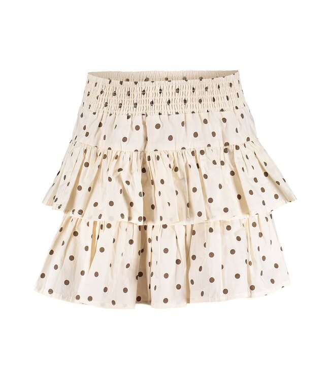 Frankie & Liberty Zomer skort - stippen meisjes - zand - Rebecca