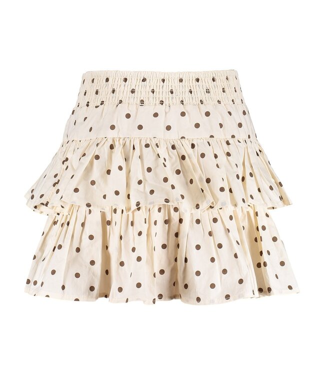 Frankie & Liberty Zomer skort - stippen meisjes - zand - Rebecca