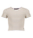 Frankie & Liberty Zomer t-shirt meisjes - zwart wit - gestreept - Rozy