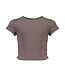 Frankie & Liberty Zomer t-shirt meisjes - bruin - Rowena