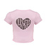 Frankie & Liberty Zomer t-shirt meisjes - roze - Rowena