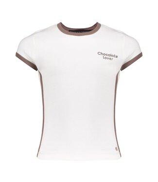 Frankie & Liberty Zomer t-shirt meisjes - creme - Ramia Frankie & Liberty Zomer t-shirt meisjes - creme - Ramia