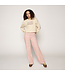 Frankie & Liberty Zomer jeans broek - straight leg meisjes - roze - Frankie