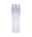 Frankie & Liberty Zomer jeans broek - bootcut oversized meisjes - blauw - Love