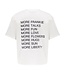 Frankie & Liberty Zomer t-shirt meisjes - creme - Rezia