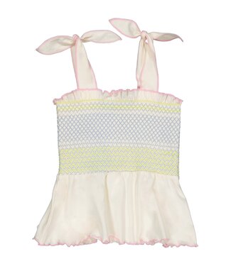 Quapi Zomer shirt meisjes - wit -  Fiora
