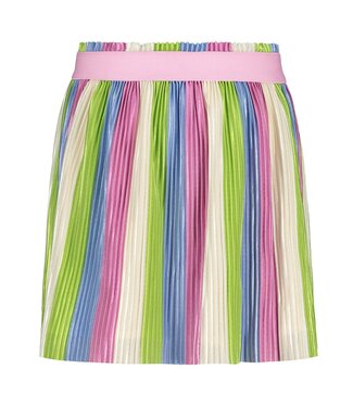 Quapi Zomer rok meisjes - multi - AOP gestreept -  Flore