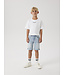 Name it zomer jeans short jongens - licht blauw bleached denim - Nkmtheo