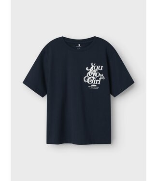 Name it zomer top meisjes - navy blauw - Nkfdabbo