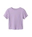 Name it zomer crop top meisjes - lila paars - Nkfnoralina