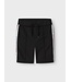Name it zomer sweat short jongens - zwart - Nkmhakka