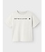 Name it zomer t-shirt S/S jongens - wit - Nkmhold