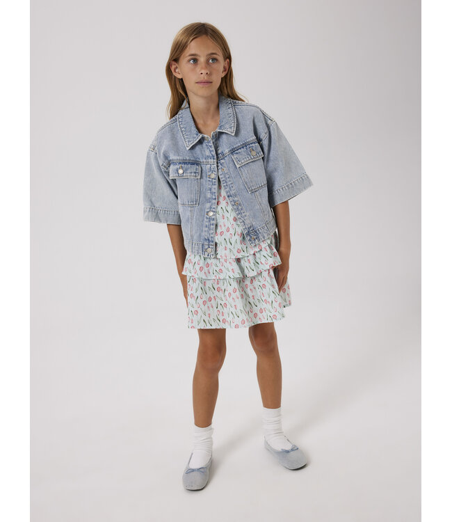 Name it zomer rok meisjes - blauw - Nkffillo