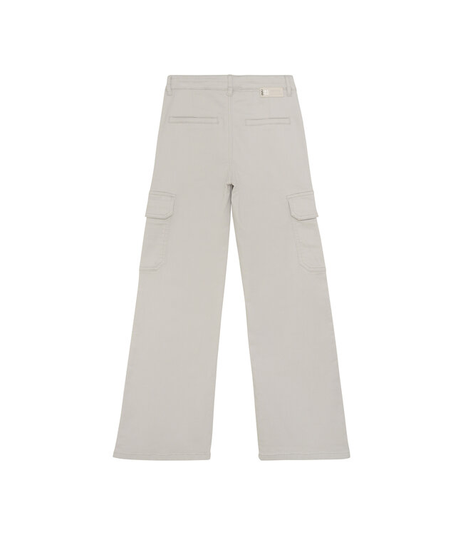 Indian Blue Jeans Zomer jeans broek meisjes - grijs - cargo - wide fit