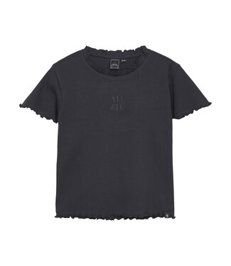 Indian Blue Jeans Zomer T-shirt S/S meisjes - grijs - cropped
