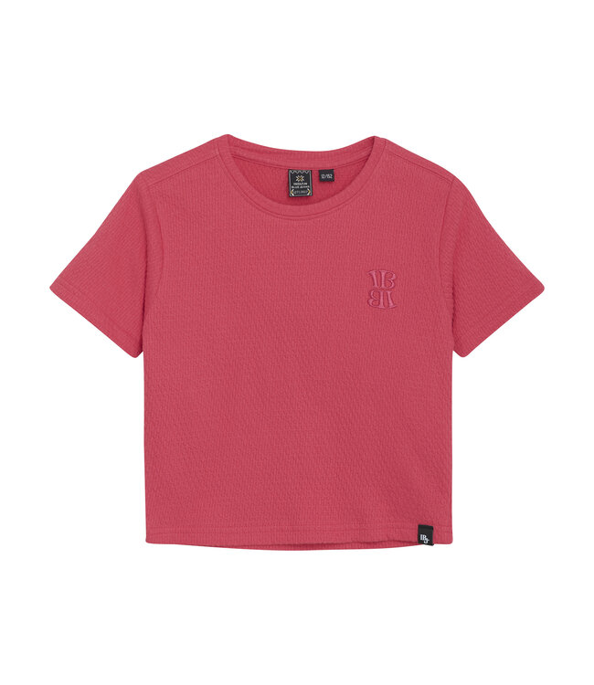 Indian Blue Jeans Zomer T-shirt S/S meisjes - roze - cropped