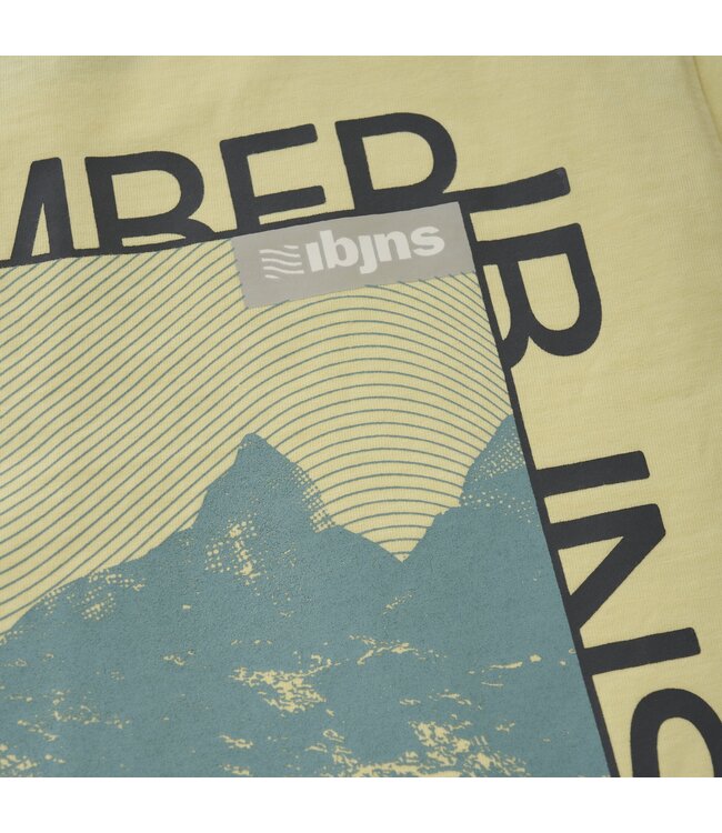 Indian Blue Jeans Zomer T-shirt S/S jongens - geel - print