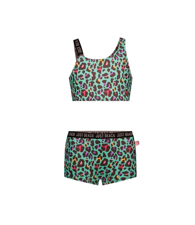 Just Beach zomer bikini meisjes - blauw panter - Tanzania