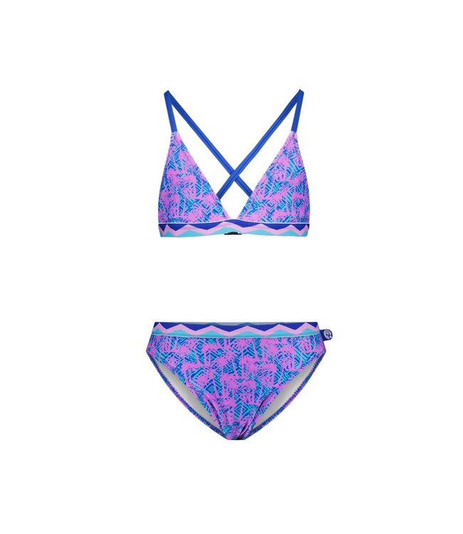 Just Beach zomer bikini meisjes - blauw - triangel - Bali