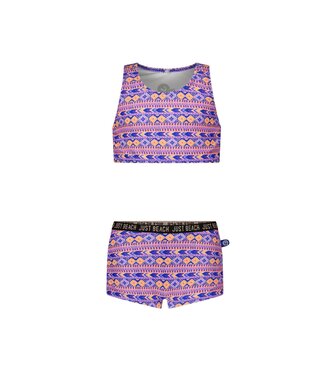 Just Beach zomer bikini meisjes - paars - Sunkiss