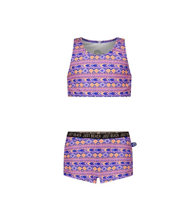 Just Beach zomer bikini meisjes - paars - Sunkiss