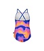 Just Beach zomer badpak meisjes - blauw - Sunset