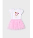 Mayoral Zomer tule rok + top meisjes - mauve paars