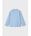 Mayoral Zomer polo shirt L/S mao kraag jongens - parel wit