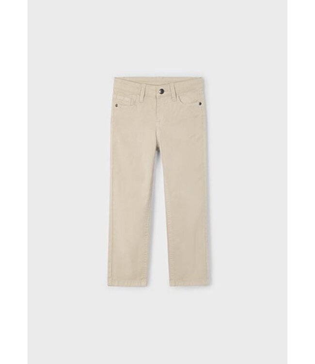 Mayoral Zomer broek slim fit jongens - bruin