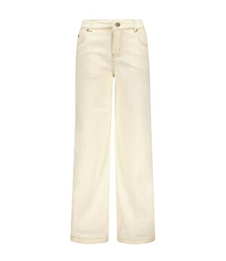 Like Flo zomer jeans broek meisjes - off wit - wide leg - Farah