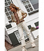 Like Flo zomer jeans broek meisjes - off wit - wide leg - Farah