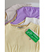 Like Flo zomer t-shirt meisjes - geel - rib - Elise