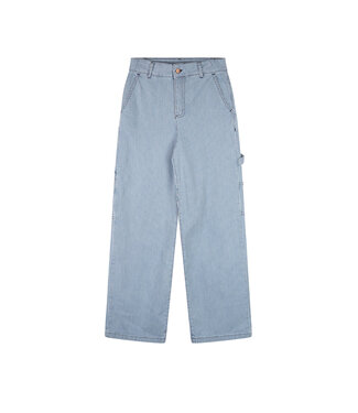 NoBell zomer broek meisjes - blauw - cargo, twill, gestreept - Suca