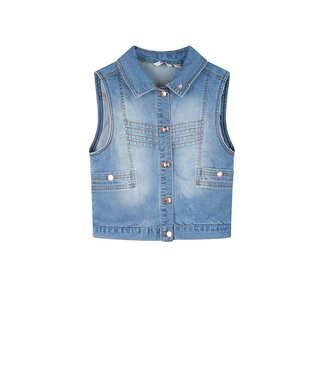 NoBell zomer gilet meisjes - denim blauw - Better