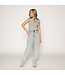 Frankie & Liberty Zomer jeans broek - straight leg meisjes - blauw - Frankie