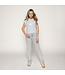 Frankie & Liberty Zomer jeans broek - straight leg meisjes - blauw - Frankie