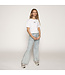 Frankie & Liberty Zomer jeans broek - straight leg meisjes - blauw - Frankie