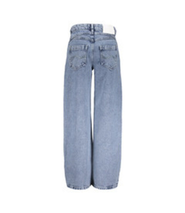 Frankie & Liberty Zomer jeans broek - straight leg meisjes - blauw - Frankie