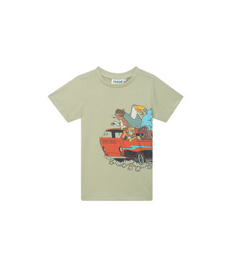 Someone Zomer t-shirt jongens - khaki groen - muller