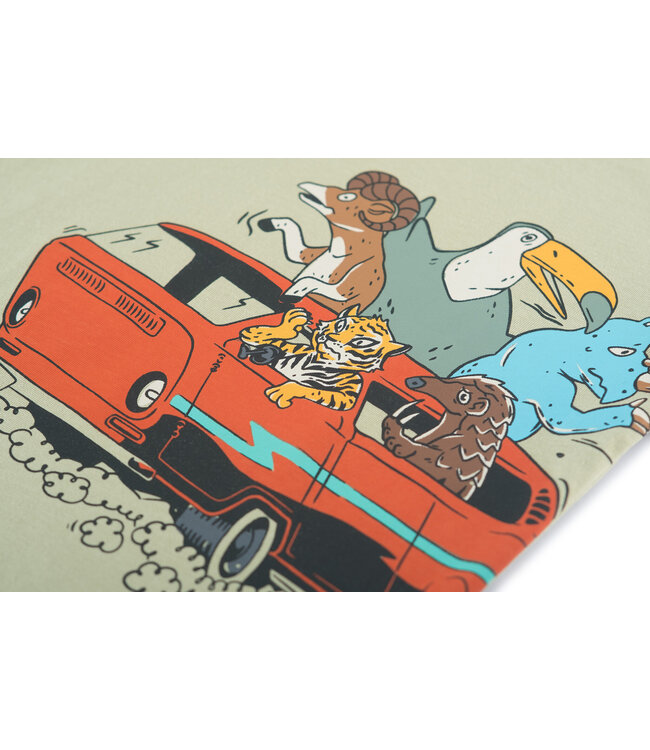 Someone Zomer t-shirt jongens - khaki groen - muller