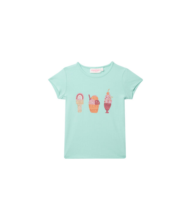 Someone Zomer t-shirt meisjes - mint - millie
