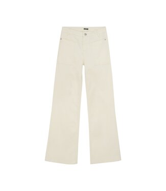 Indian Blue Jeans Zomer jeans broek meisjes - wit - 2123 worker wide fit