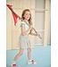NoNo zomer rok meisjes - mint - AOP, smock - Nami